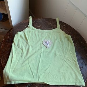 Light Green Tank top
